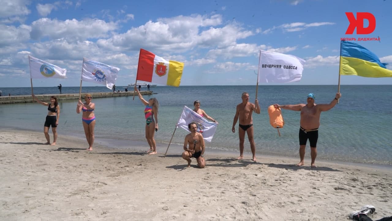 Морская эстафета «Доплыть до победы» (Видео)