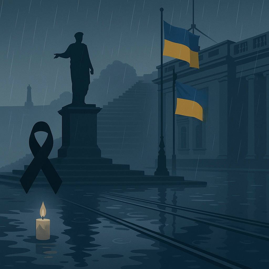 Одесса в трауре